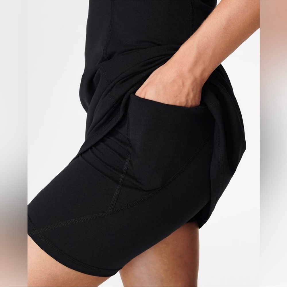 Sweaty Betty Black Racerback Tennis Dress - Picture 14 of 14